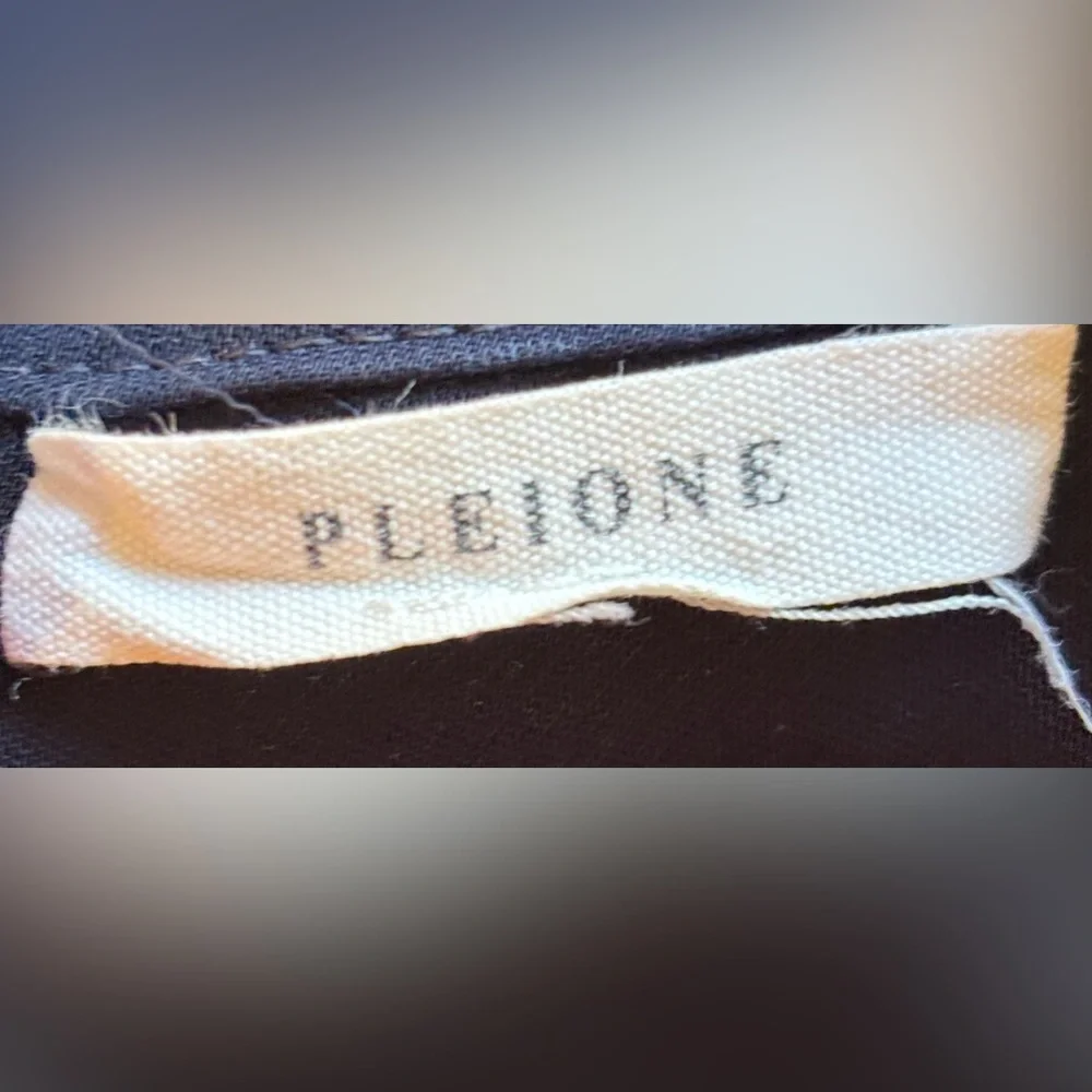 🌸 Pleione Off-the-Shoulder Navy Blue Mini Dress Women’s Size Large